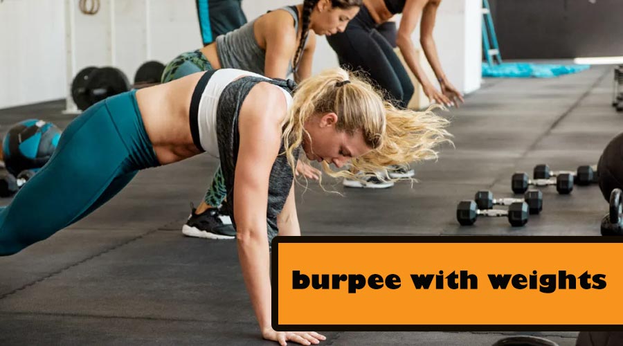 burpee with weights
