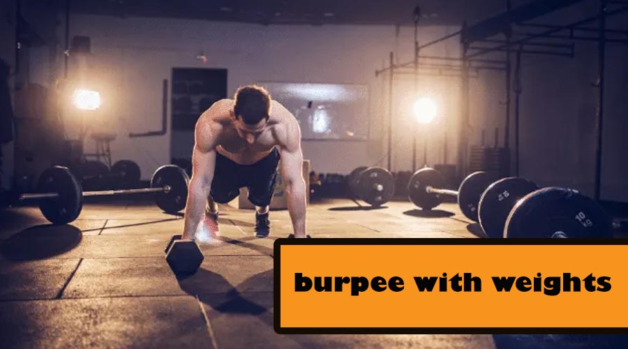 burpee with weights