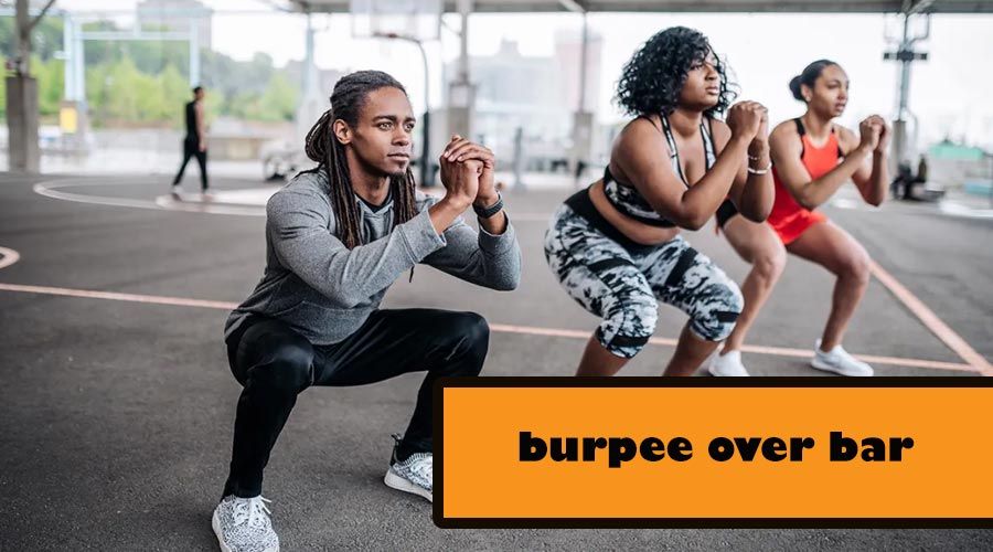 burpee over bar