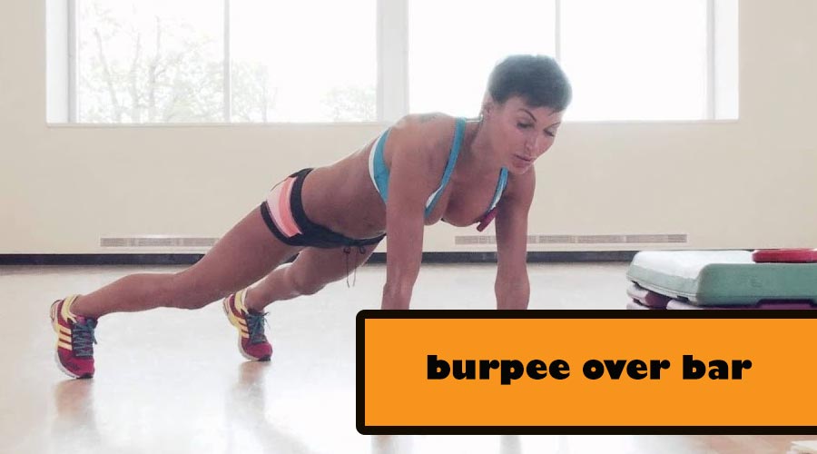 burpee over bar